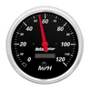 5" SPEEDOMETER, 0-120 MPH, DESIGNER BLACK